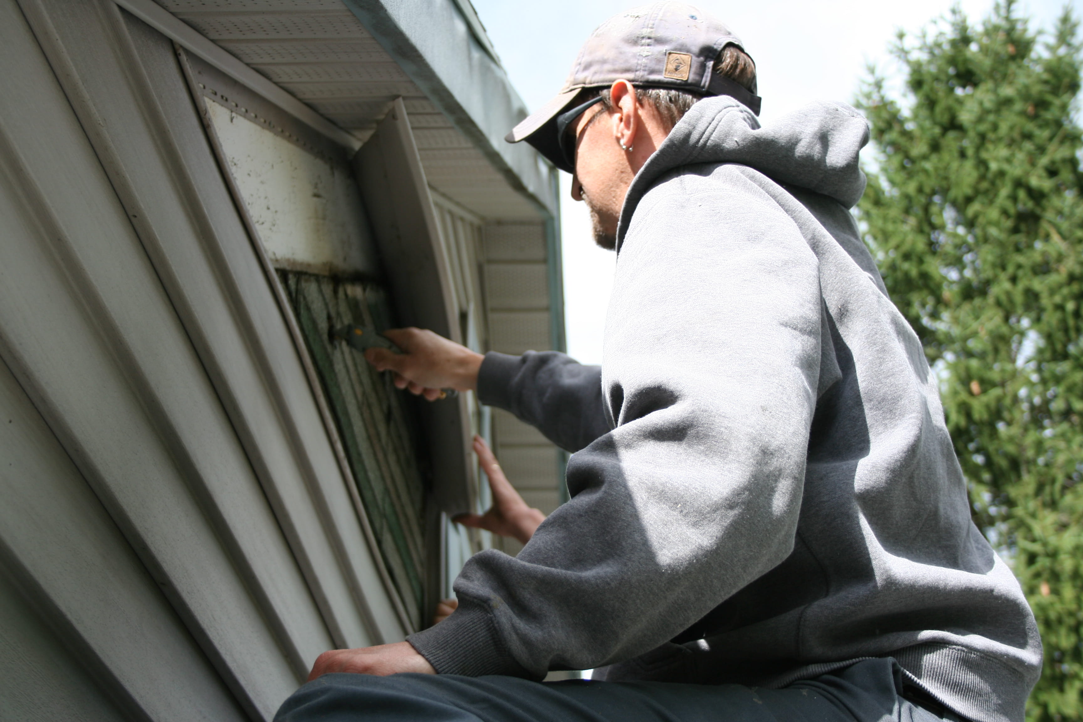 weatherizing house