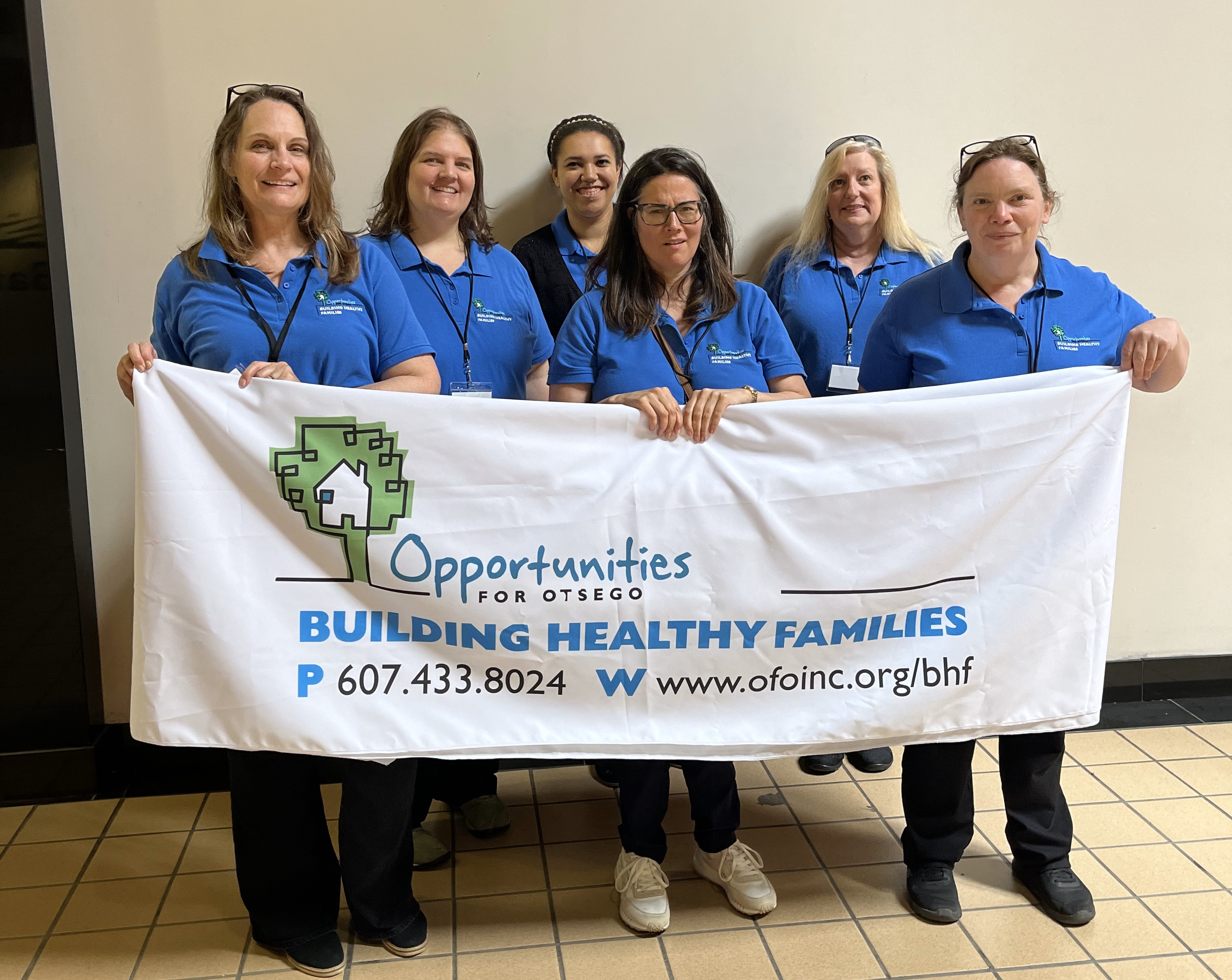 Perhaps best known in the area for their Annual Community Baby Shower, staff contribute to a number of community task force committees, including the Mothers and Babies Perinatal Network, the Local Early Intervention Coordinating Council, the Otsego Council on Human Services, the Committee on Child Abuse and Neglect, and the Alcohol and Other Drugs Task Force.
