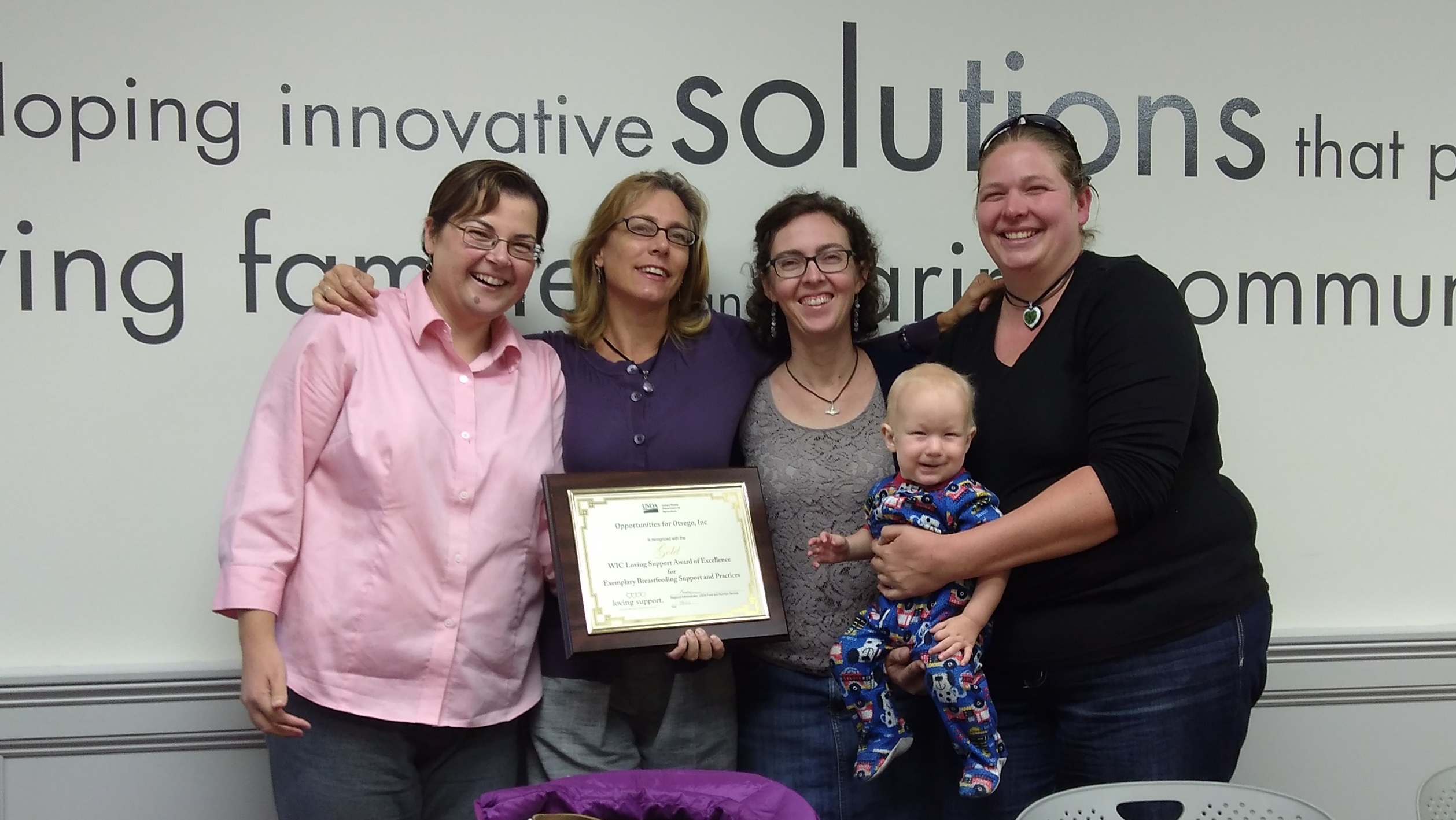 OFO's WIC program received the Gold